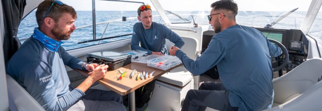Salón modulable Antares 8 Fishing